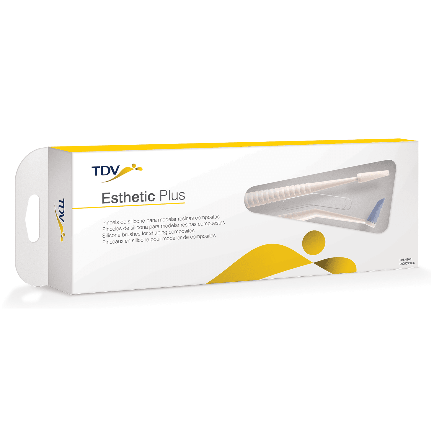 قلم سیلیکونی فرم دهنده کامپوزیت Esthetic Plus