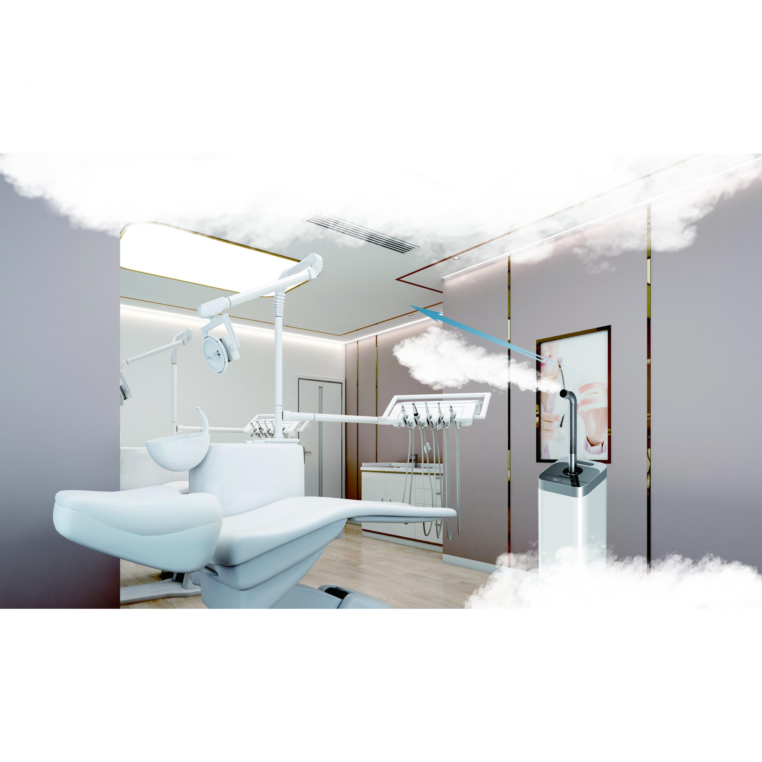 دستگاه بخارساز التراسونیک